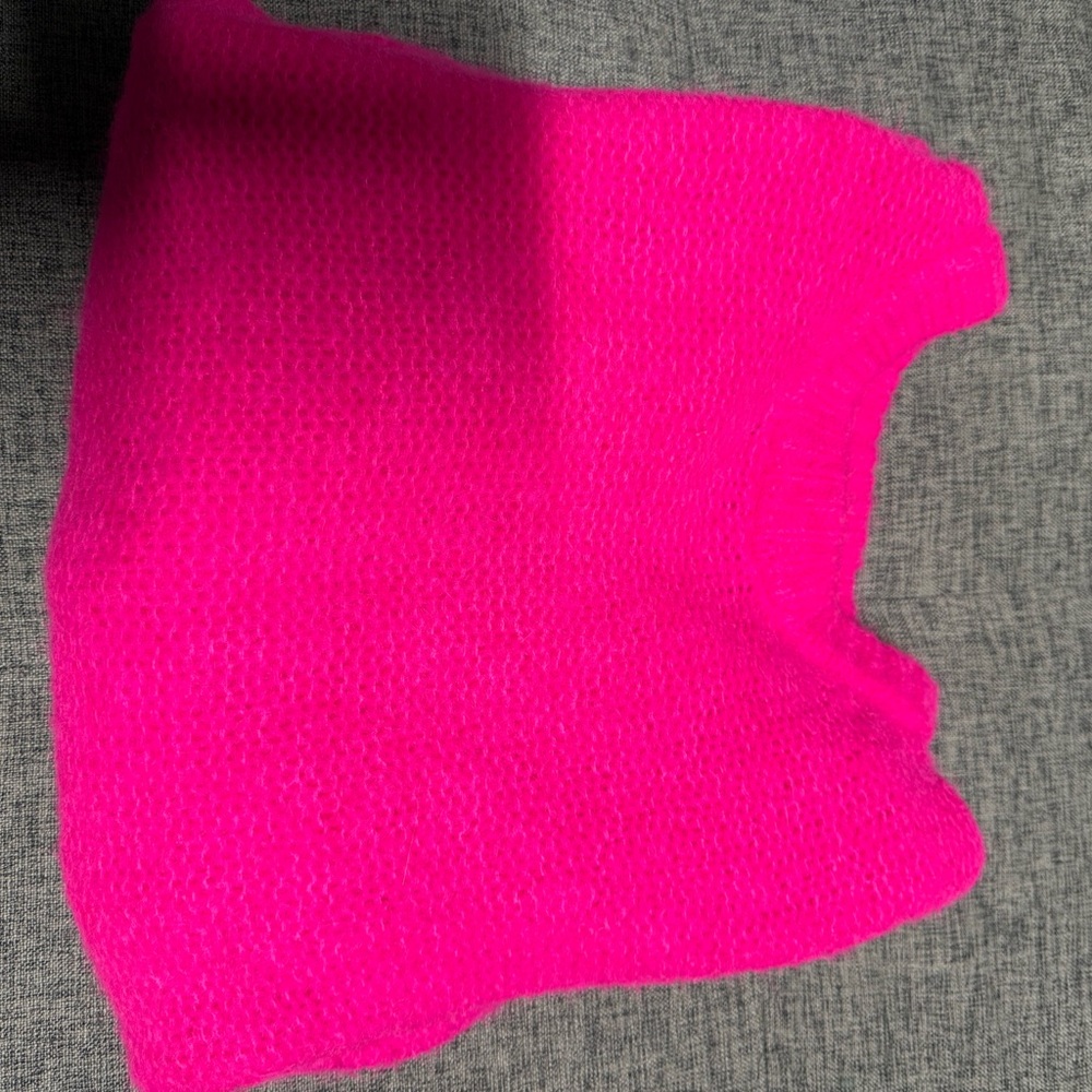 Smash + Tess Vibrant Pink Crew Neck Sweater